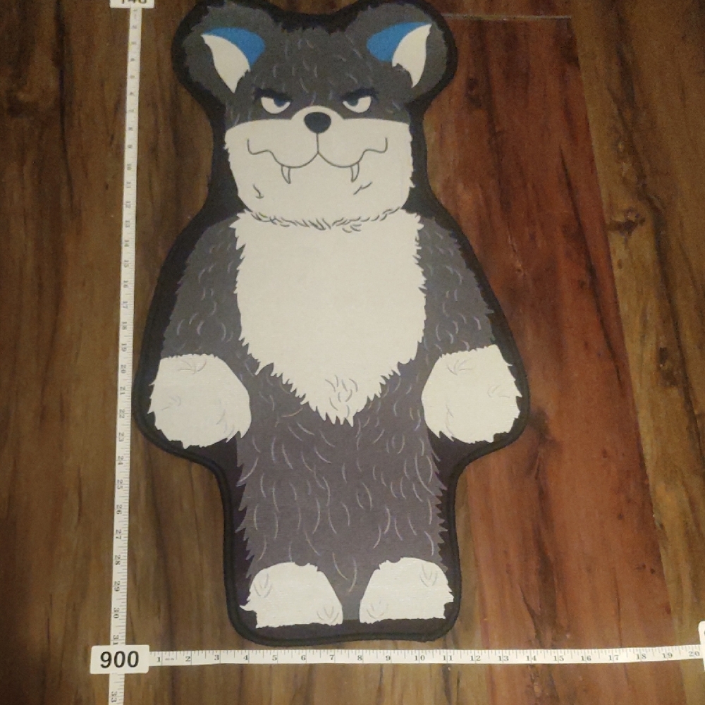 Wolf Bearbrick Rug